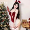 Bộ Trang Phục Bunny Girl Giáng Sinh – Hỏng Lưng Nhung, Váy Ngủ Gợi Cảm 638k 4