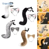 Bộ trang phục Cosplay tai và đuôi mèo Fox - Thời trang biểu diễn bữa tiệc giá ưu đãi 3