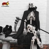 Bộ trang phục Halloween Grim Reaper: mũ trùm đầu + áo choàng, set hoàn chỉnh cho cosplay, giá chỉ 182.520₫ 2