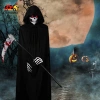 Bộ trang phục Halloween Grim Reaper: mũ trùm đầu + áo choàng, set hoàn chỉnh cho cosplay, giá chỉ 182.520₫ 3