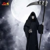 Bộ trang phục Halloween Grim Reaper: mũ trùm đầu + áo choàng, set hoàn chỉnh cho cosplay, giá chỉ 182.520₫ 4