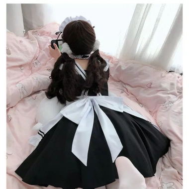 Bộ trang phục Hầu Gái, Người Giúp việc, váy Lolita cosplay Halloween - Giá 250.000đ