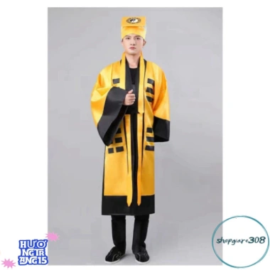 Bộ trang phục pháp sư và đạo sĩ cao cấp - Cosplay sự kiện, giá ưu đãi 327,000₫