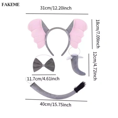 Bộ Trang Phục Voi Động Vật Tiệc Prom Carnival Cosplay Giá Ưu Đãi 114k 7