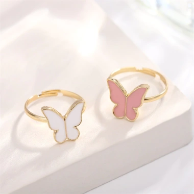 Bộ Trang Sức Bướm Thanh Lịch - Vòng Cổ, Bông Tai, Vòng Tay - Quà Tặng Nữ Sinh Nhật, Lễ Tình Nhân - Chỉ 35.000 VND 5