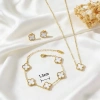 Bộ Trang Sức Bướm Thanh Lịch - Vòng Cổ, Bông Tai, Vòng Tay - Quà Tặng Nữ Sinh Nhật, Lễ Tình Nhân - Chỉ 35.000 VND 8