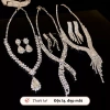 Bộ trang sức đá cao cấp Her – Set dây chuyền bông tai ZC tiệc, giá 44.100₫ 4