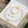 Bộ Trang Sức Ngọc Trai Hạt Lớn 10ly Mix Xanh Sang Trọng - Giá Ưu Đãi 1.9 Triệu 6