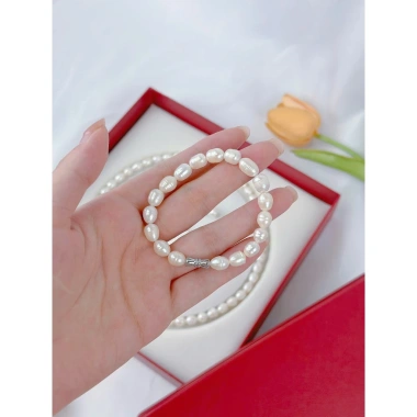 Bộ Trang Sức Ngọc Trai Nước Ngọt - Quà Tặng Bà Mẹ, Vợ, Người Yêu, Giấy Kiểm Định, 269k