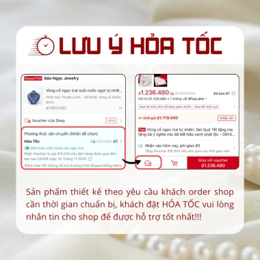 Bộ trang sức ngọc trai tự nhiên - Mặt nơ đính hạt ngọc, 8/3 tặng mẹ, tặng bà, chỉ 1.761.000đ