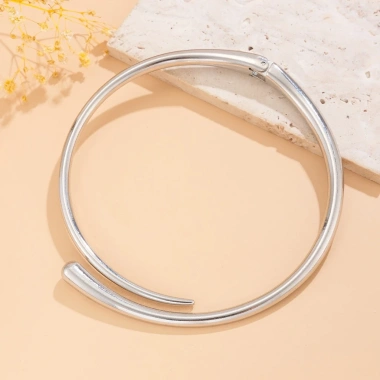 Bộ Trang Sức Nữ Vòng Cổ Vòng Tay Nhẫn Tròn Cao Cấp Mạ Sáng Bóng - Giảm Giá S1 35k 5