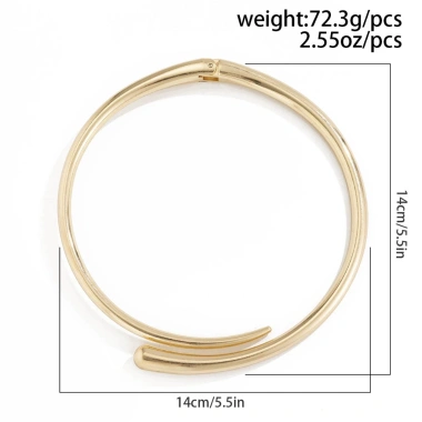 Bộ Trang Sức Nữ Vòng Cổ Vòng Tay Nhẫn Tròn Cao Cấp Mạ Sáng Bóng - Giảm Giá S1 35k 6
