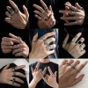 Bộ Trang Sứcpunk Joker Gothic cho Nam - Phụ kiện Poker độc đáo, quà tặng sáng tạo, giá ưu đãi 45.540₫