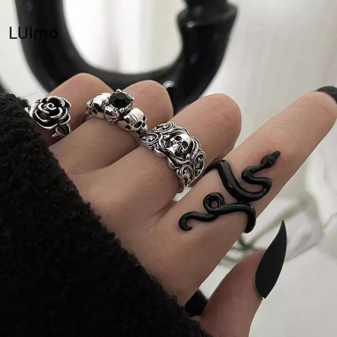 Bộ Trang Sứcpunk Joker Gothic cho Nam - Phụ kiện Poker độc đáo, quà tặng sáng tạo, giá ưu đãi 45.540₫ 2