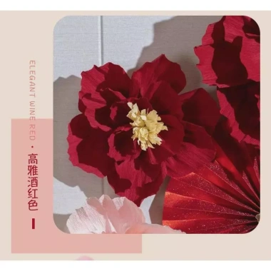 Bộ Trang Trí Phòng Cưới Rèm Voan Chữ Hỷ Lớn Đỏ - Quà Tặng Đám Cưới Giá 90.000đ 5