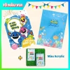 Bộ tranh tô màu Baby Shark giấy dày A4/A5 - Đồ chơi giáo dục, phát triển ca hát cho bé yêu - Giá ưu đãi 39.200₫ 10