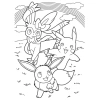 Bộ tranh tô màu Pokémon cho bé - Sáng tạo không giới hạn, chỉ 12.000₫ 2