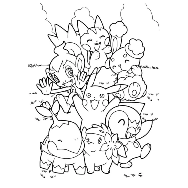 Bộ tranh tô màu Pokémon cho bé - Sáng tạo không giới hạn, chỉ 12.000₫