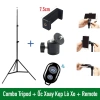 Bộ tripod 3 chân cao 2m kẹp điện thoại remote Bluetooth giá ưu đãi 144.000 VND 10