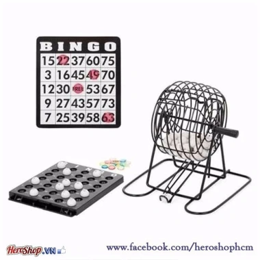 Bộ Trò Chơi Quay Số Bingo Loto Trúng Thưởng Siêu Vui Giá 270.000₫, Giảm 56.700₫