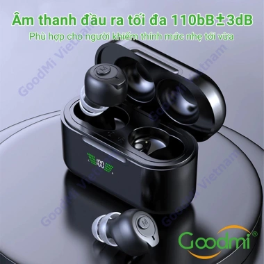 Bộ Trợ Thính Bluetooth Goodmi GM-903BT - Âm thanh trong, giảm 22% người cao tuổi