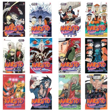 Bộ Trọn 72 Tập Truyện Tranh Naruto - Giá Ưu Đãi 2.47 Triệu, Kim Đồng