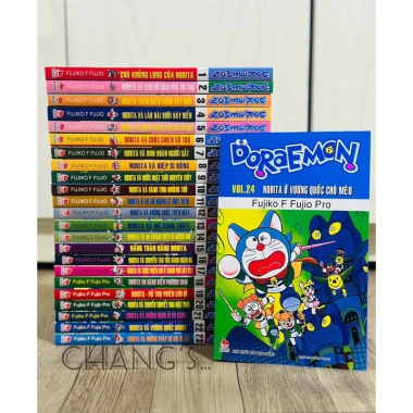 Bộ truyện tranh Doraemon full 24 tập - Giá ưu đãi 321.000đ, đọc dài, Chang Book