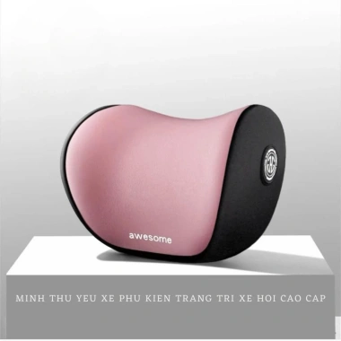 Bộ tựa đầu tựa lưng cao su non nguyên khối - gối ô tô AWESOME, giá 105.000 đồng 9