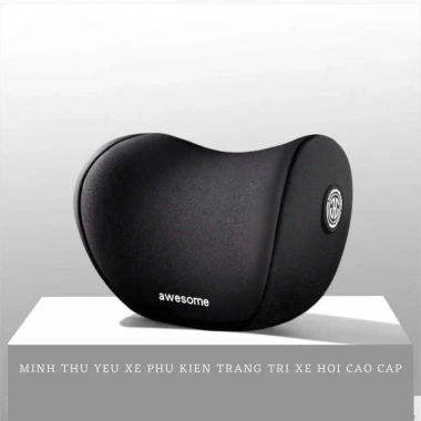 Bộ tựa đầu tựa lưng cao su non nguyên khối - gối ô tô AWESOME, giá 105.000 đồng 10