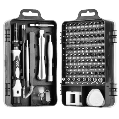 Bộ tua vít 115 trong 1 mini, độ chính xác cao đa chức năng sửa điện thoại 2 màu 2 Bộ tua vít 115 trong 1 mini, độ chính xác cao đa chức năng sửa điện thoại 2 màu 2