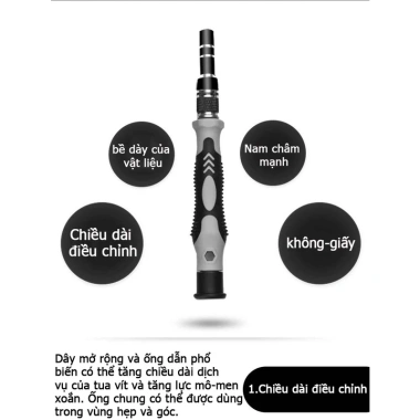 Bộ tua vít 115 trong 1 mini, độ chính xác cao đa chức năng sửa điện thoại 2 màu 5 Bộ tua vít 115 trong 1 mini, độ chính xác cao đa chức năng sửa điện thoại 2 màu 5