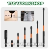 Bộ tua vít chân lục giác 7 mũi, nam châm từ tính cao, chống trượt 25-150mm - Giá 50.370₫ 4