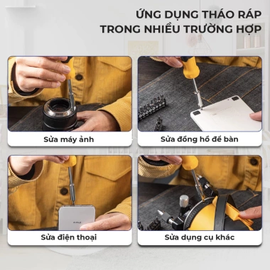 Bộ tua vít đa năng 20 đầu MONQIQI - Sửa đồng hồ, điện thoại, giá chỉ 80.500₫ 6 Bộ tua vít đa năng 20 đầu MONQIQI - Sửa đồng hồ, điện thoại, giá chỉ 80.500₫ 6
