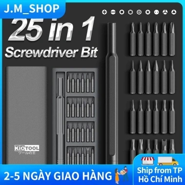 Bộ tua vít đa năng mini 25 đầu nhỏ MONQIQI - Giá chỉ 41.160 VND 2 Bộ tua vít đa năng mini 25 đầu nhỏ MONQIQI - Giá chỉ 41.160 VND 2