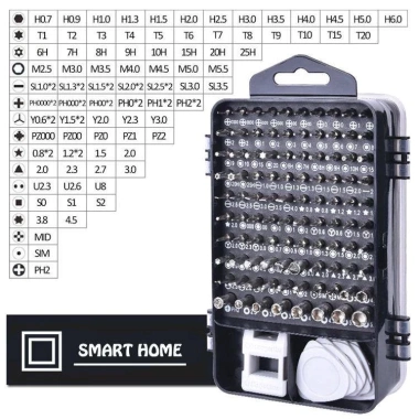 Bộ Tua Vít Đa Năng TAYO 115 Món - Sửa Điện Thoại, Laptop, Camera, 90.000 VND 7