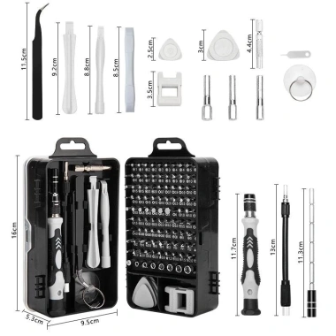 Bộ Tua Vít Đa Năng TAYO 115 Món - Sửa Điện Thoại, Laptop, Camera, 90.000 VND 9