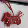 Bộ Túi Ngựa Bạc Đinh Tán Da Foal Tay Sawn Mặt Dây Chuyền Phụ Kiện Quyến Rũ Giá 49.940₫ 2
