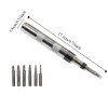 Bộ tuốc nơ vít SEIZ6O 6 in1 - Tua vít tác động 1/4 inch, extractor, bit rút gỉ, 248.600đ 2