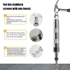 Bộ tuốc nơ vít SEIZ6O 6 in1 - Tua vít tác động 1/4 inch, extractor, bit rút gỉ, 248.600đ 4