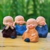 Bộ Tượng 4 Chú Tiểu Tứ Đại Giai Không Decor Bàn Làm Việc Phòng Khách Giá 8.500 VND 7
