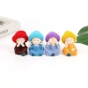 Bộ Tượng Chú Tiểu Tứ Không Cổ Đeo Vòng Hạt Phật Phong Thủy 4 Tư Thế Trí Xe Hơi 52.000đ 6