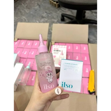 Bộ ủ mụn đầu đen Ilso 150ml và thanh đẩy mụn, chính hãng, kèm hộp bông, giá 109.000 VND 3