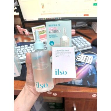 Bộ ủ mụn đầu đen Ilso 150ml và thanh đẩy mụn, chính hãng, kèm hộp bông, giá 109.000 VND 10