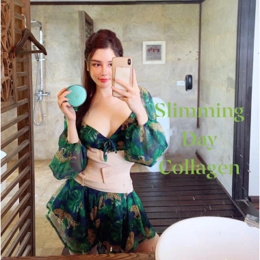 Bộ ủ nóng đai điện SB II + Kem Slimming Day Collagen - Đốt mỡ, da săn chắc, giảm cân hiệu quả