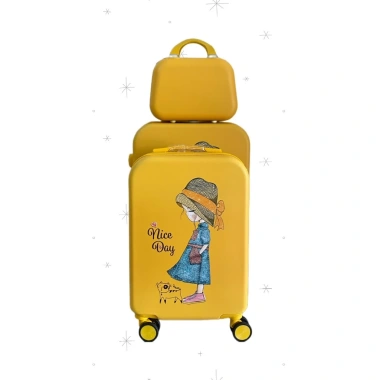 Bộ Vali Cô Gái Nice Day Maruko - Dễ Thương, Chắc Chắn, Phù Hợp Bay, Giá Sale 195k 7 Bộ Vali Cô Gái Nice Day Maruko - Dễ Thương, Chắc Chắn, Phù Hợp Bay, Giá Sale 195k 7