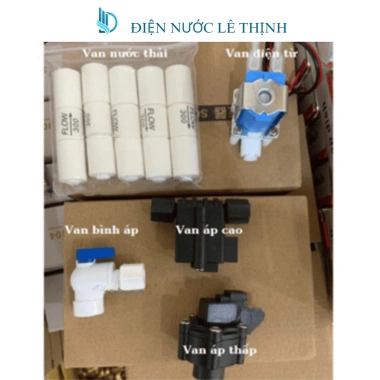 Bộ van đa năng: Van từ, Van áp cao, Van áp thấp, Van bình áp, Cút van, Van xả nước thải, Van RO - Giá chỉ 17.999₫