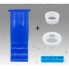 Bộ Van Ngăn Mùi Hôi Cống và Nắp Silicon Lắp Thoát Sàn, Chống Côn Trùng, Giá 14.500 5