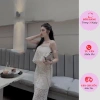 Bộ váy 2 dây ren trắng đi biển dự tiệc cưới, ôm body tiểu thư bánh bèo 231,200₫ 4