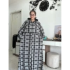 Bộ váy choàng áo khoác chống nắng tăm lạnh bigsize dãn 4 chiều 70-150kg - Giá ưu đãi 269k