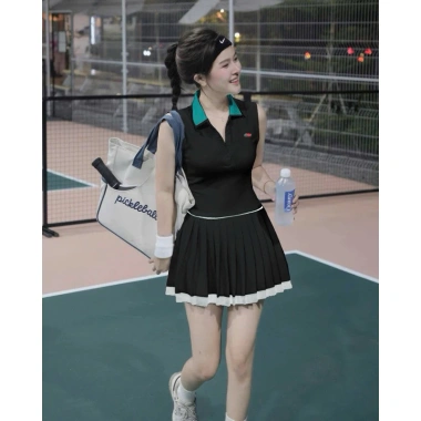 Bộ váy thể thao nữ Pickleball - Đẹp, phù hợp chơi golf, tennis, cầu lông - Giá 307.000₫
